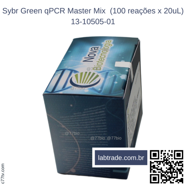 SYBR Green qPCR Master Mix LOW ROX – 100 Reações (1,25 mL) - Código: 13-10505-01