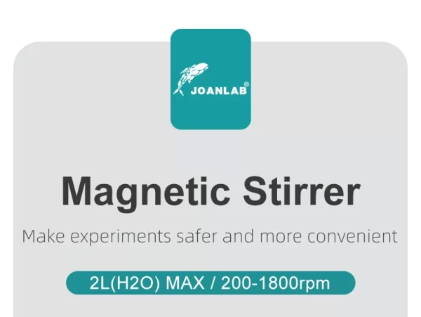 Agitador Magnético Mini, MS3, JOANLAB com Barra de Agitação – Mixer de Líquidos para Laboratório - Image 9