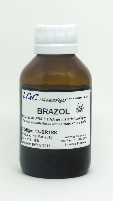Brazol (Reagente a base de fenol para extração de ácidos nucléicos e proteínas) -100mL